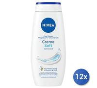 12x Bundle Nivea Doccia 250 Ml. Creme Soft