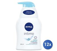 12x Bundle Nivea Intimo Natural Comfort Gel Intimo Femmina 250 Ml