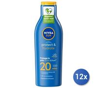12x Bundle Nivea Sun Latte F/P.20 Ml 200
