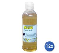 12x Bundle Olio Paglierino Lucidante Legno 250 Ml.