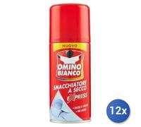 12x Bundle Omino Bianco Smacchiatore A Secco Spray Ml 125