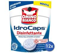 12x Bundle Omino Bianco Smacchiatore Tessuti Tabs 10 Pezzi Igiene