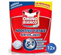 12x Bundle Omino Bianco Smacchiatore Tessuti Tabs 10 Pezzi Made In Italy