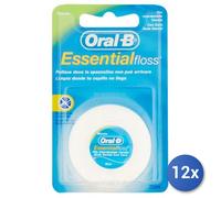 12x Bundle Oral-B Filo Interdentale 50 Mt. Essential Cerato