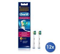 12x Bundle Oral-B Spazzolino Elettrico Ricarica 2 Pezzi Floss Action