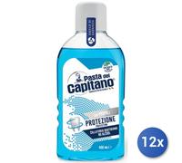 12x Bundle Pasta Capitano Collutorio 400 Ml. Protezione Alito/Gengive