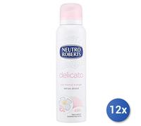 12x Bundle Roberts Deodorante Spray 150 Ml. Fresco Monoi/Fresia