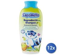 12x Bundle Saponello Bagnoschiuma Pera Ml 400
