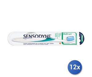 12x Bundle Sensodyne Spazzolino Medio Multicare