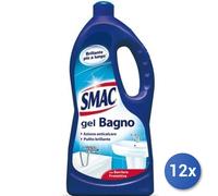 3 pezzi Smac Gel Bagno Pulisce a Fondo Extra Brillantezza Igienizzante 850ml