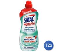 12x Bundle Smac Express Pavimenti 1000 Ml. Ammoniaca
