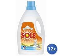12x Bundle Sole Lavatrice Liquido 16 Lavaggi Lana Talco