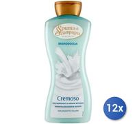 12x Bundle Spuma Di Sciampagna Bagno 650 Ml. Benessere Cremos Made In Italy