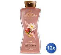 12x Bundle Spuma Di Sciampagna Bagnoschiuma 650 Macadamia