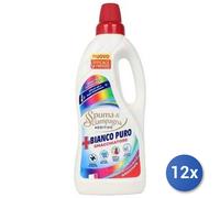 12x Bundle Spuma Di Sciampagna Bianco Puro Oxy Color Bucati Lt 1