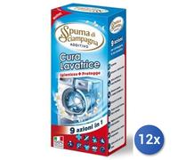 12x Bundle Spuma Di Sciampagna Cura Lavatrice Ml 250