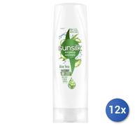12x Bundle Sunsilk Balsamo 200 Ml. Aloe Vera Made In Italy