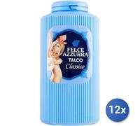 12x Bundle Talco Barattolo 500 Grammi Felce Azzurra