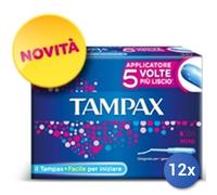12x Bundle Tampax Tamponi Interni & Go Mini 18 Pezzi