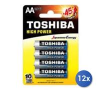 12x Bundle Toshiba X 4 Stilo Aa Lr06 Alkaline