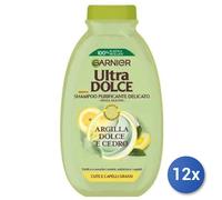 12x Bundle Ultra Dolce Shampoo Argilla Capelli Grassi Ml 250