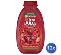 12x Bundle Ultra Dolce Shampoo Olio Argan/Mirtillo Rosso