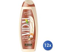 12x Bundle Vidal Bagno 500 Ml. Mandorla & Karite' Made In Italy