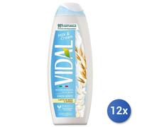 12x Bundle Vidal Bagno 500 Ml. Milk & Cream