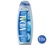 12x Bundle Vidal Bagno 500 Ml. Talco Made In Italy