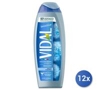 12x Bundle Vidal Doccia 250 Ml. Sensitive Talco