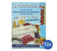 12x Bundle Virosac Sacchi Sottovuoto 20X30 X 20