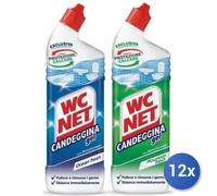 12x Bundle Wc Net Bagno 700 Ml. Candeggina Gel MISTO FRAFRANZA