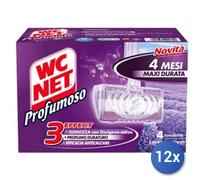 12x Bundle Wc Net Detersivo Per Bagno Con Wc Clip Sul Bordo Lavanda Solido