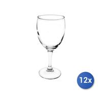 12x Calici In Vetro Trasparente Elegance Per Vino Bianco 14,5