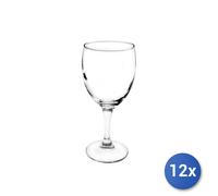 12x Calici In Vetro Trasparente Elegance Per Vino Cl12