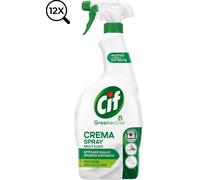 12x Cif Crema Spray Multiuso Formula Potenziata e Innovativa Greenactive 650ml