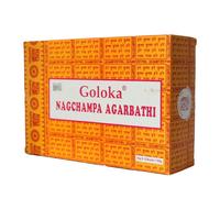 12x Confezione di Bastoncini di incenso Goloka Nagchampa Agarbathi Mix di