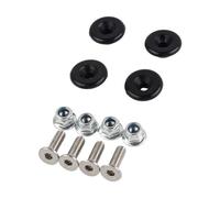 12x Copertura Cuscinetto Valigie Moto 4 Set Universale Eurowagens Staffa Trunk