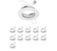 12x cornice da incasso a soffitto FERE rotonda bianco opaco