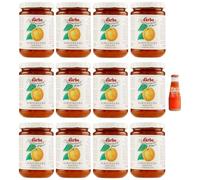 12x Darbo Confettura Albicocche Naturali, Marmellata di Albicocche, Barattolo Vetro da 450g + 1x Gingerino Recoaro Aperitivo Italiano 10cl IN OMAGGIO