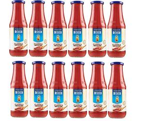 12x De Cecco Passata di Pomodoro Pasta Pomodoro Salsa Pomodoro 100% Italiana 700g