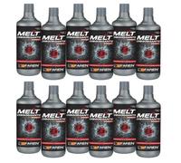 12x DISGORGANTE RAPIDO PROFESSIONALE MELT 750 ml PER SCARICHI TUBI TUBATURE
