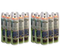 12x Distein Firma Spruzzo Spray Contrassegno Vernice Marcatura Forestale
