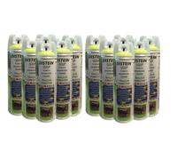 12X Distein Spray Di Marcatura Colore Neon Giallo Ergonomico 360°