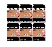 12X Duracell LR54 (6 Blister Da 2 batterie) 12 Pile (LR1130/V10GA/189/191)