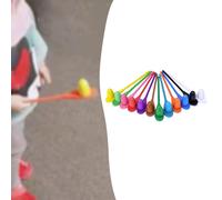 12x Egg Race Color Perception Giochi da esterno in legno per feste di