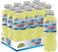 12x Energade Zero 500ml Limone Bevanda Sport Reintegrante Zero Zuccheri Sali