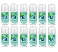 12x FA DEODORANTE ANTITRASPIRANTE PROFUMO DI TÈ VERDE FRESCO E SECCO ROLL...