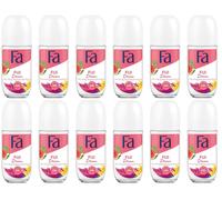 12x FA FIJI DREAM ANGURIA YLANG YLANG PROFUMO DEODORANTE ANTITRASPIRANTE ROLL ON