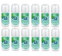 12x FA FRESH&DRY GREEN TEA PROFENT DEODORANTE ANTITRASPIRANTE ROLL ON DA DONN...